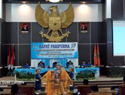 Rapat Paripurna Sidang Istimewa DPRD Kabupaten Tebo Dalam Rangka Hari Ulang Tahun Kabupaten Tebo Ke-23 Tahun 2022