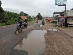 Pengguna Jalan Lintas Jambi Tebo, Soal Galian Perbaikan Tambal Jalan Tak Kunjung Di Kerjakan