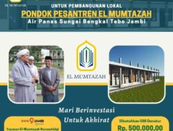 Yayasan El Mumtazah Buka Open Donasi Untuk Pembangunan Pondok Pesantren Di Kelurahan Sungai Bengkal