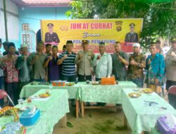 Jum’at Curhat Di Desa Pulau Raman, Polsek Pemayung Tampung Aduan Dan Aspirasi masyarakat