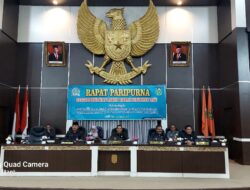 Rapat Paripurna DPRD Kabupaten Tebo Tentang Rencana Tata Ruang Tahun 2022-2042