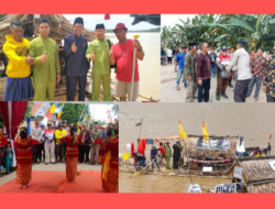 Camat Pemayung Dan Kapolsek Sambut Kedatangan Tim Milir Berakit Dari Sarolangun Tujuan Kota Jambi