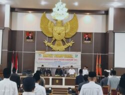 DPRD Kabupaten Tebo Gelar Rapat Paripurna LKPJ- Pj Bupati Tebo