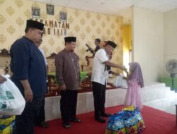 Pj. Bupati Tebo Hadiri Pemberian Paket Sembako Ramadhan Dari BAZNAS