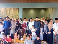 Tebar Keberkahan, Khalis Mustiko Berikan Santunan dan Buka Puasa Bersama Anak Yatim