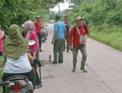 Dikomandoi Kades Pulau Betung Puluhan Masyarakat dan Perangkat Desa Bersihkan TPU Al-Mustafirin1