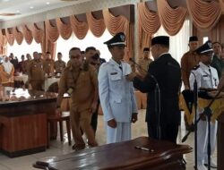 Pj Bupati Tebo H. Aspan, ST Resmi Lantik 2 Kepala Desa, ini Nama dan Desanya