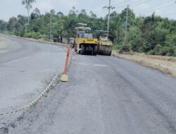 Cuaca Mendukung, Pekerjaan dan Pelebaran Jalan Utama Di Muaro Tebo, di Maksimalkan