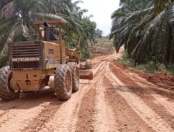 Akhirnya Warga Desa Sungai Rambai, Bisa Nikmati Jalan Hasil Realisasi PT Asian AGRI