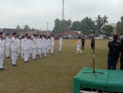 Upacara HUT RI ke- 78 di Kecamatan Tebo Ilir Berjalan Dengan Sukses