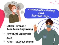 UPTD Puskesmas dan KB Kecamatan Sumay Bagikan 3000 Masker