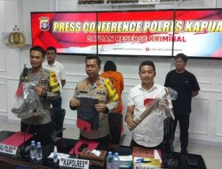 Kapolres Kapuas Berhasil Tangkap Pelaku Pembunuhan Pasutri