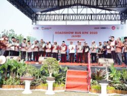 Pj. Tebo Bupati H. Aspan, ST Saksikan Roadshow Bus KPK