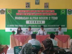 Madrasah Aliyah Negri 2 Tuan Rumah Rakor K3M Se-kecamatan Tebo Tengah   