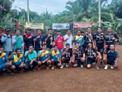 Caleg DPR-RI Syamsu Rizal: Hadiri Penutupan Volly Ball Antar RT Se- Unit 15 Rimbo ilir Kabupaten Tebo