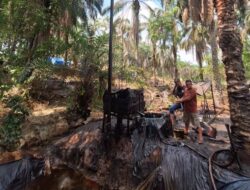 Dibantu Subdit Tipidter Polda Jambi Polsek Bahar Selatan: Berhasil Tangkap Pelaku Ilegal Drilling di Bukit Subur