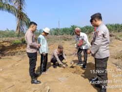 Kapolsek Tengah Ilir AKP Dedi Tato Manurung, S.H Beserta Anggota Tanam Pohon Untuk Penghijauan 