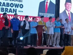 Konsolidasi Tim Kampanye Daerah Provinsi Jambi, Prabowo-Gibran 2024 Bersama Indonesia Maju