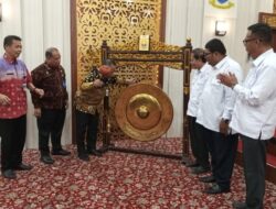 Di Tandai Pemukulan Gong, Raker 1 Forcom Resmi Dimulai