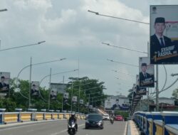 Bawaslu Provinsi Jambi Kaget, Lampu Jembatan Makalam Digunakan Sebagai Fasilitas Alat Kampanye