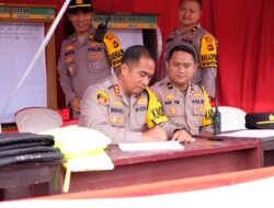 Kapolres Tebo AKBP I Wayan Arta Ariawan Cek kesiapan Pos Pangamanan dan Pos Pelayanan OPS Lilin 2023