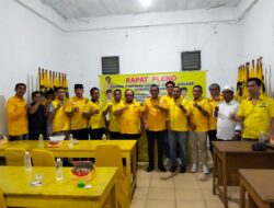 Golkar Gelar Rapat Pleno Dalam Rangka Pengusulan Pimpinan Ketua DPRD Tebo 