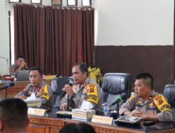 Polres Tebo Gelar Rapat Koordinasi dan Latihan Pra Operasi Mantap Praja 2024 Jelang Pilkada Serentak