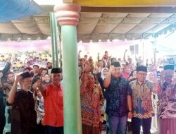 Kompak Masyarakat Tegal Arum, Total Dukung Agus- Nazar