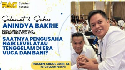 Dukungan Penuh Rusmin Abdul Gani kepada Anindya Bakrie Sebagai Ketum Kadin Baru