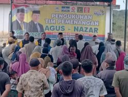 Solid Menangkan Agus-Nazar, Dusun Kelumpang Jaya Dan Sentano Tak Mau Lagi Terisolir