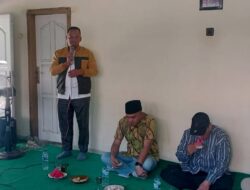 Silaturahmi Dengan Warga Mekar Kencana Ketua DPD PKS Tebo, Yuhanas: Basis Harus Menang Telak