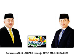 Masyarakat Wajib Tau, Ini Visi-misi Pasangan Agus-Nazar Calon Bupati dan wakil Bupati Tebo Periode 2024-2029