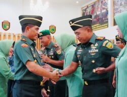 Dandim 0415/Jambi Kolonel Inf Yoga Cahya Prasetya Resmi Naik Pangkat