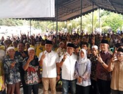 warga Desa Tambun Arang, Desa Tanah Garo dan Desa Olak Kemang Tatap Muka Bersama Agus-Nazar