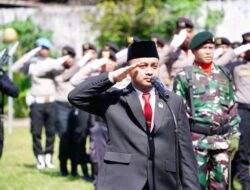 Hadiri Peringatan Hari Pahlawan, Ketua DPRD Kab. Tebo Khalis Mustiko, S.H Menjadi Inspektur Upacara 