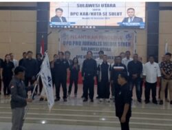 DPD dan DPC PJS se Sulut Dilantik Ketum DPP