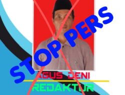 Stop PERS!!! Dihimbau Kepada Seluruh Instansi Yang Ada di Kab. Tebo, Bahwa Nama Tersebut Bukan Lagi Wartawan Deteksijambi.com