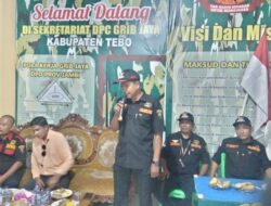 DPP GRIB Jaya Kunjungan Kerja ke DPC GRIB Kabupaten Tebo